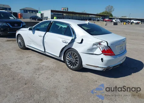 2018 Genesis G90 5.0 Ultimate из США, поврежденный, VIN KMHG54JH4JU039384